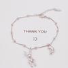 Niche Design: Timeless Thin Bracelet for Women - Fashionable, Simple, and Elegant Best Friend Bangle Jewelry.