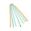 Cat Wand Toy Interactive Soft Colorful Strings Boredom Relief Kitten Teaser Stick for Indoor