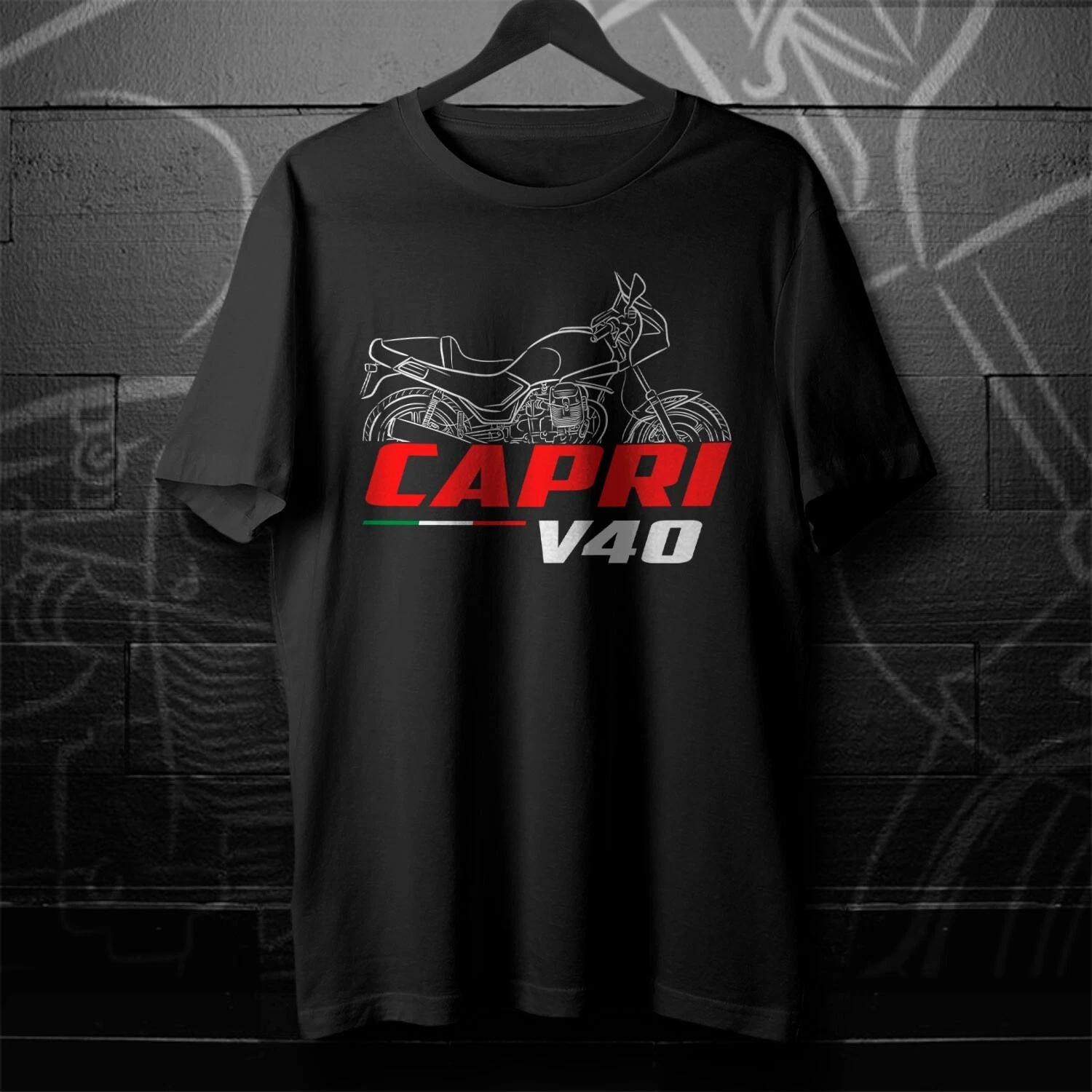Black men s and women s T-shirt For Moto Guzzi V40 Fans M
