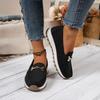 2025 autumn new fashionable and comfortable muffin platform casual single shoes non-slip soft-soled loafers one-pedal Doudou shoes