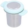Tea Infuser Stainless Steel Reusable Tea Strainer with Double Silicone Handle for Home Office