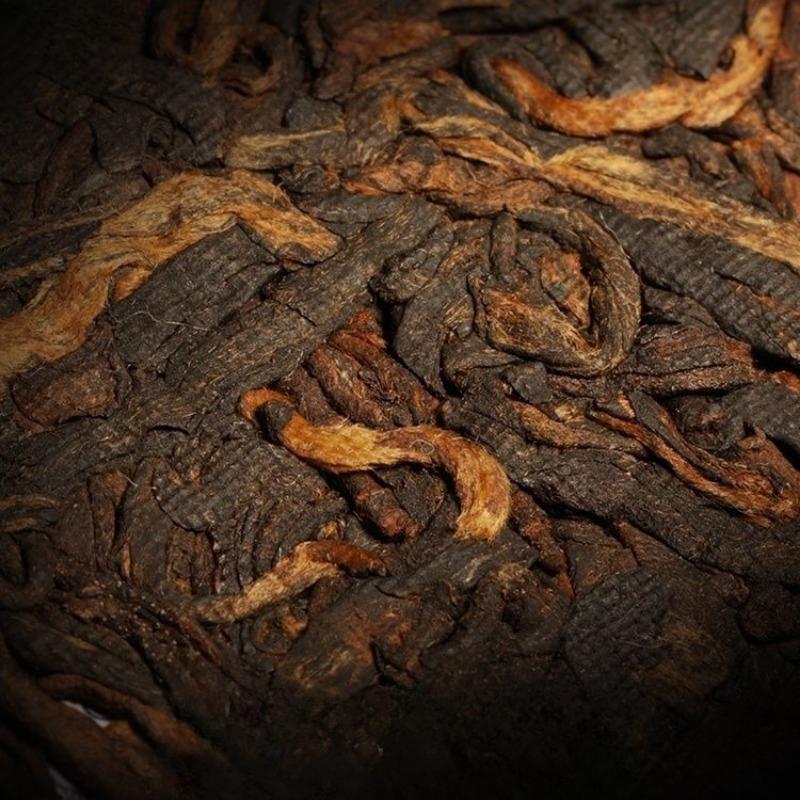 Pu'er Tea Sweet and Mellow Pu'er Ripe Tea Cake 300g Cake Tea Yunnan Menghai Tea