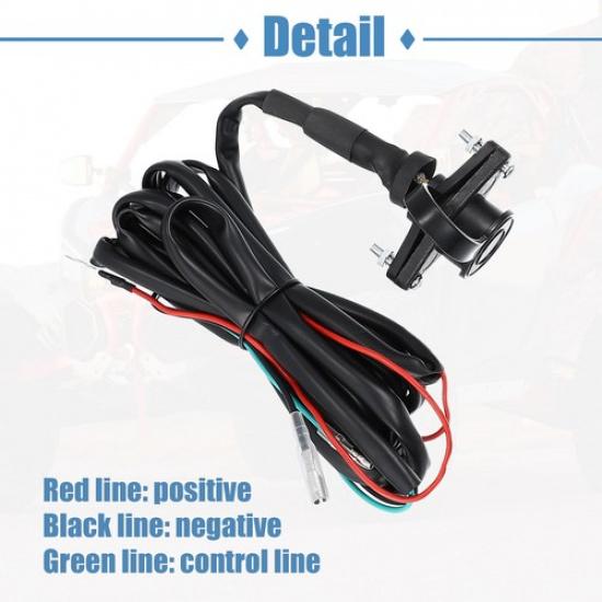 Universal Car Winch Corded Hand Controller Remote Control Kit Switch Pack of 1