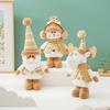 Santa Claus Snowman Elk Christmas Ornament Ornament Christmas Standing Doll Doll Ornament