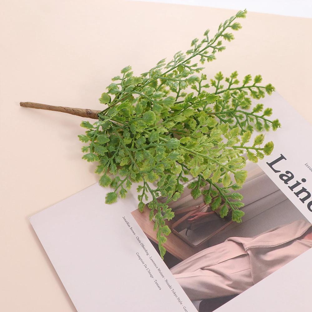 Real Touch Simulation Ginkgo Leaf Handmade Fake Plant Home Garden Decor