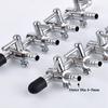 Aquarium Air Splitter Valve Stainless Steel Fish Tank Air Flow Control Switch Valve 1~5 Ways Distributor Oxygen Pump Accessories