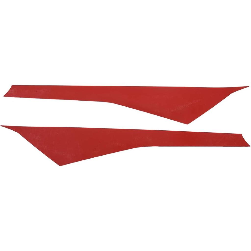 Front Windshield A-pillar Cover Trim Compatible with Corvette C7 Stingray 2014-2019 Soft Carbon Fiber 2PCS Windshield Side Panel Molding Cover Trim