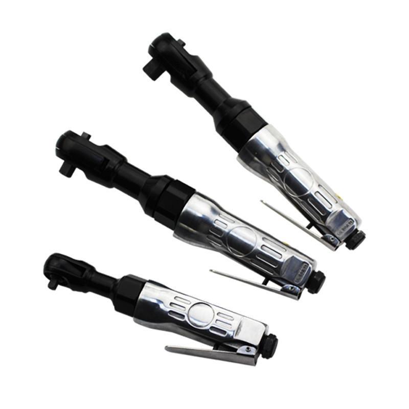 New Heavy Duty Straight Handle Pneumatic Ratchet Wrench Mini Pneumatic Trigger with Filter Screen Pressure Plate Type Switch  Pneumatic Wrench