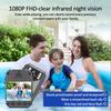 1080P Quad Dash Cam, 4-Channel Recording, WiFi, Phone Sync, Parking Monitor