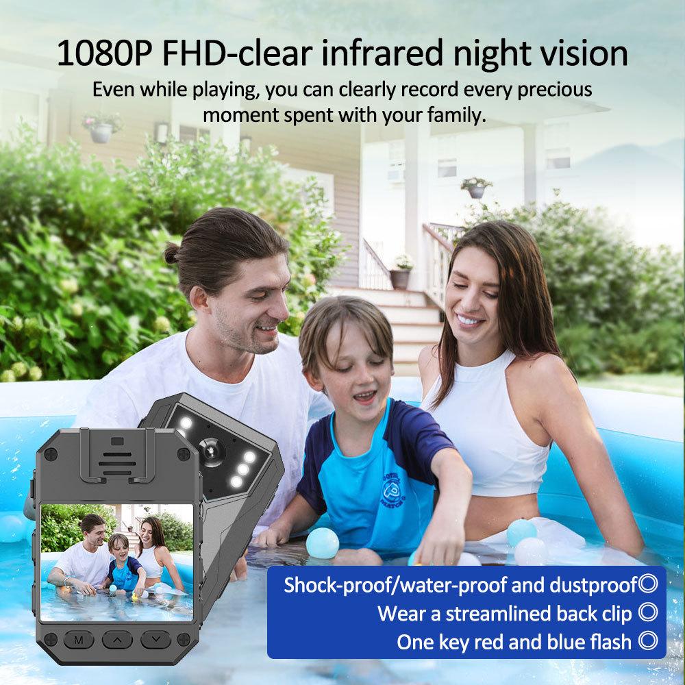 1080P Quad Dash Cam, 4-Channel Recording, WiFi, Phone Sync, Parking Monitor