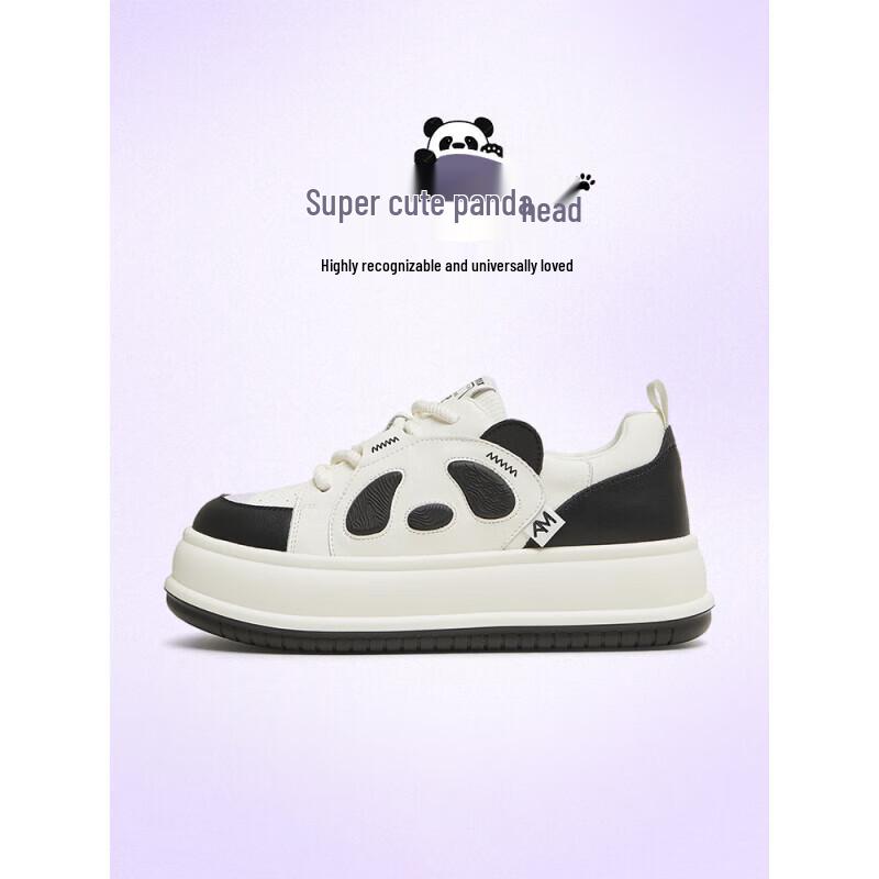 TEENMIX Women s Panda Casual Skate Shoes BJ521CM4 40