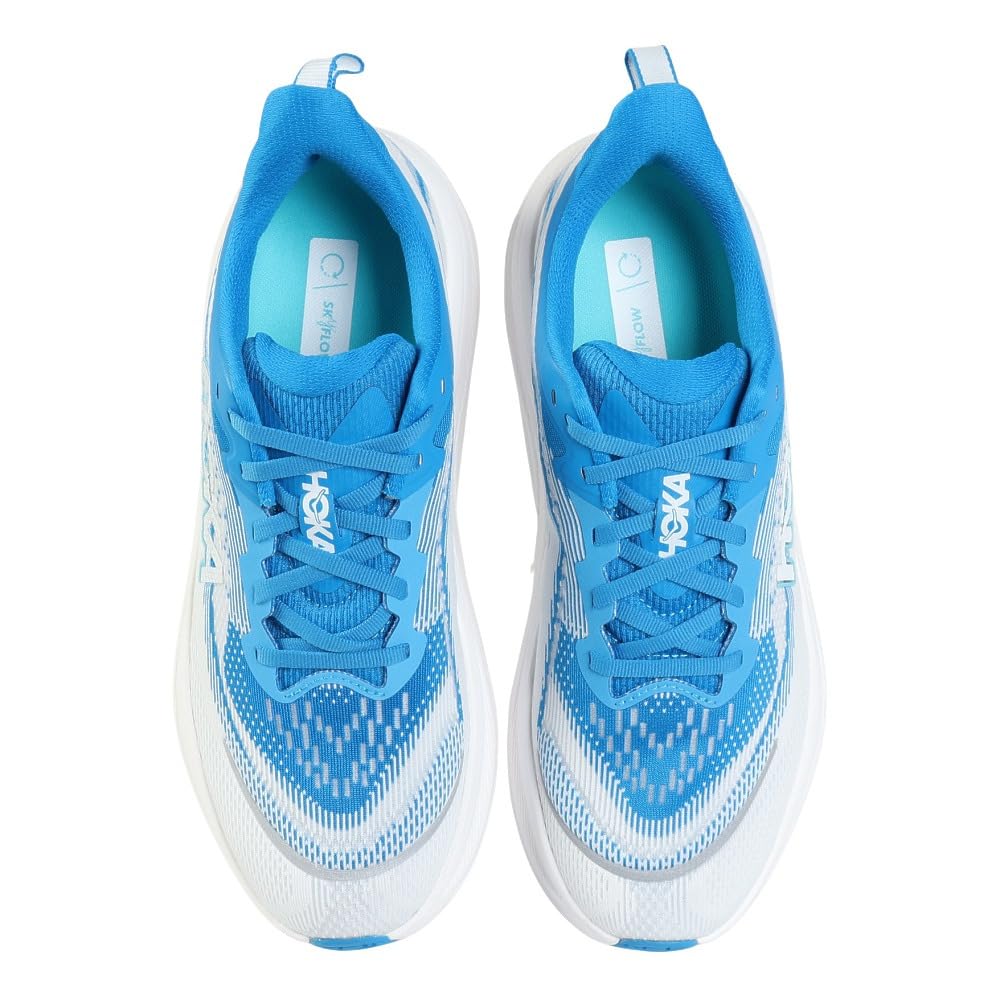 HOKA Skyflow Running Jogging x Shoes, Shoes, 1155111-HLF (Blue White/Size 26.5/Men's)