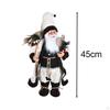 Santa Claus Doll Party Favors Christmas Handmade Cute Collectibles for Wall Decor Year Table