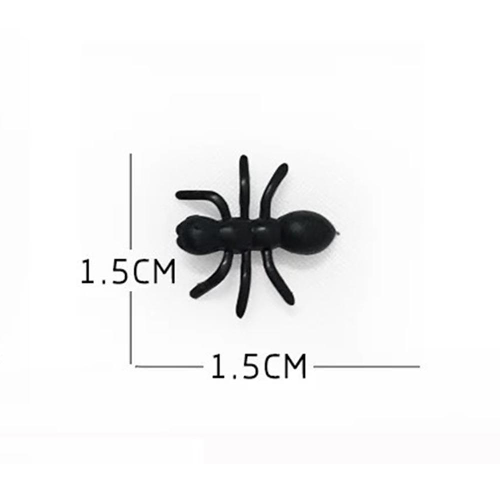 100 шт. пластиковая имитация насекомых мини-фигурка муравьев игрушка шутка игрушки — фото 6