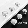 20Pcs/Pack Drawer With Screws Door Knobs Hardware Cupboard DIY Cabinet Handles Stainless Steel Kitchen