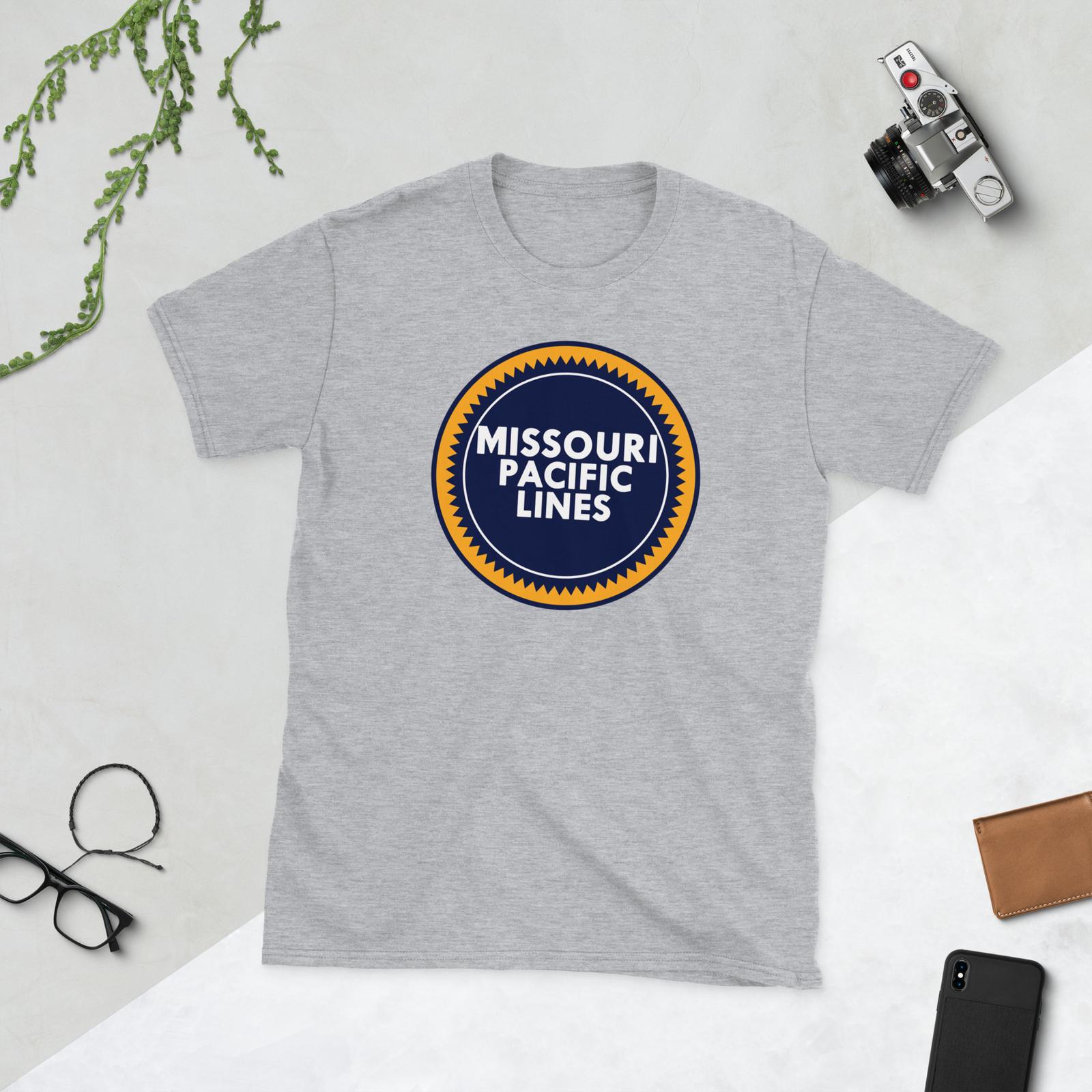 Missouri Pacific Railroad Vintage Unisex T-Shirt Mens Womens Tees Top L