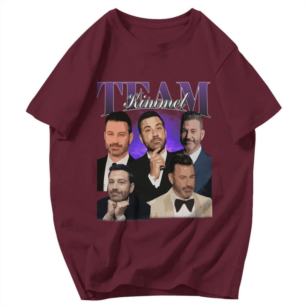 Men T Shirt Jimmy Kimmel Vintage Cotton Y2K Graphic Quality Unisex Clothes T Shirts