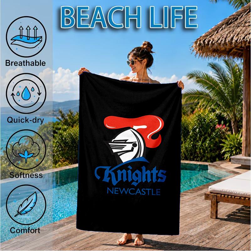 New Holland Construction Beach Towel, Quick-drying, Easy to Care for, Suitable for Both Fitness and Beach Vacations,Sports Essential