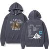 Rapper Corta Album Graphic Hoodie Men Women Hip-hop Tracksuit Long Sleeves Vintage Casual Sweatshirts