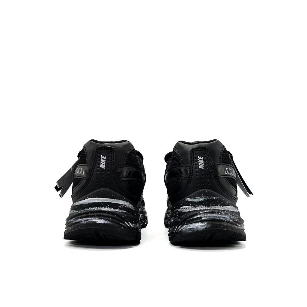 Nike Initiator Cushioning Breathable Low top Running Shoes Unisex Black 394055-100(Team1361- )
