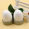 1/5/10PCS White Foam Eggs Solid Modelling Polystyrene Styrofoam Foam Ball Eggs Shape DIY Festival Decorations Kids Gifts