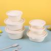 Biodegradable Corn Starch Round Food Containers