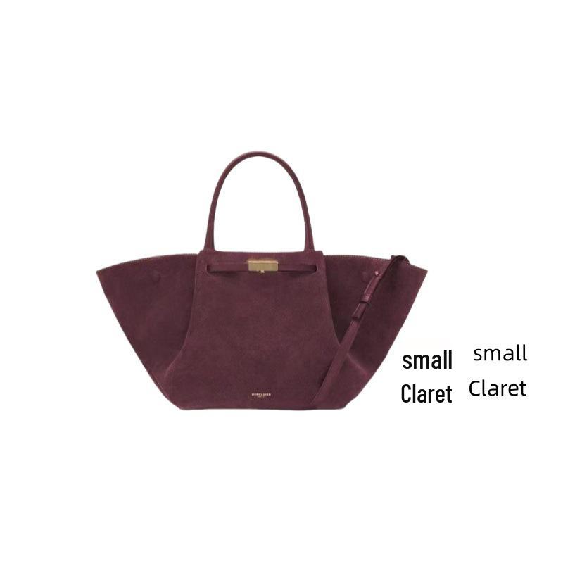 

DEMELLIER Wing Suede Tote – Large Capacity, Versatile Women s Commuter Bag