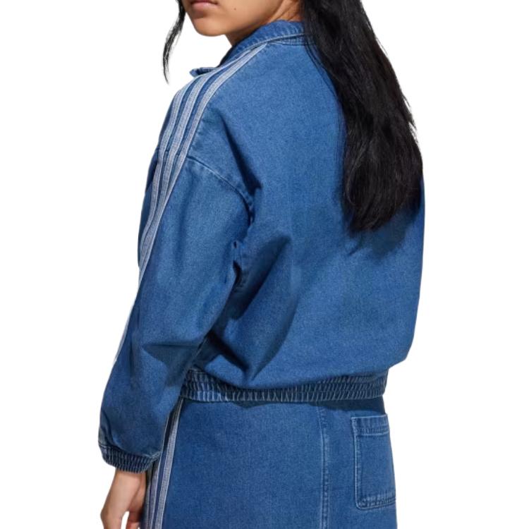 Adidas Originals Sweatshirt Denim Blue Teenagers JC7878