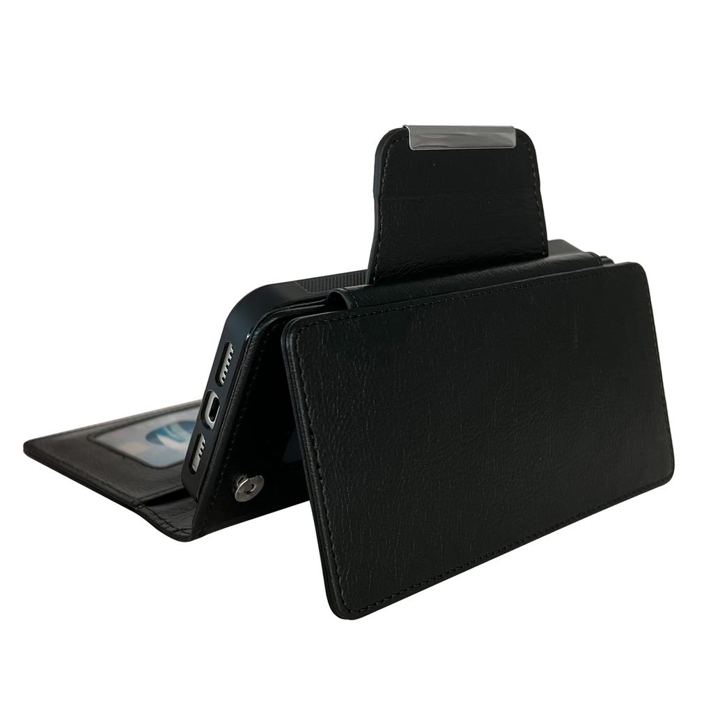 For iPhone 16 Case Detachable 2-in-1 Magnetic Closure PU Leather Wallet Phone Case