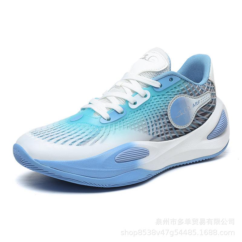 Zapatillas deportivas de competición antideslizantes resistentes al desgaste, visión nocturna reflectante, absorción de impactos y rebote para suelo de cemento, zapatillas de baloncesto