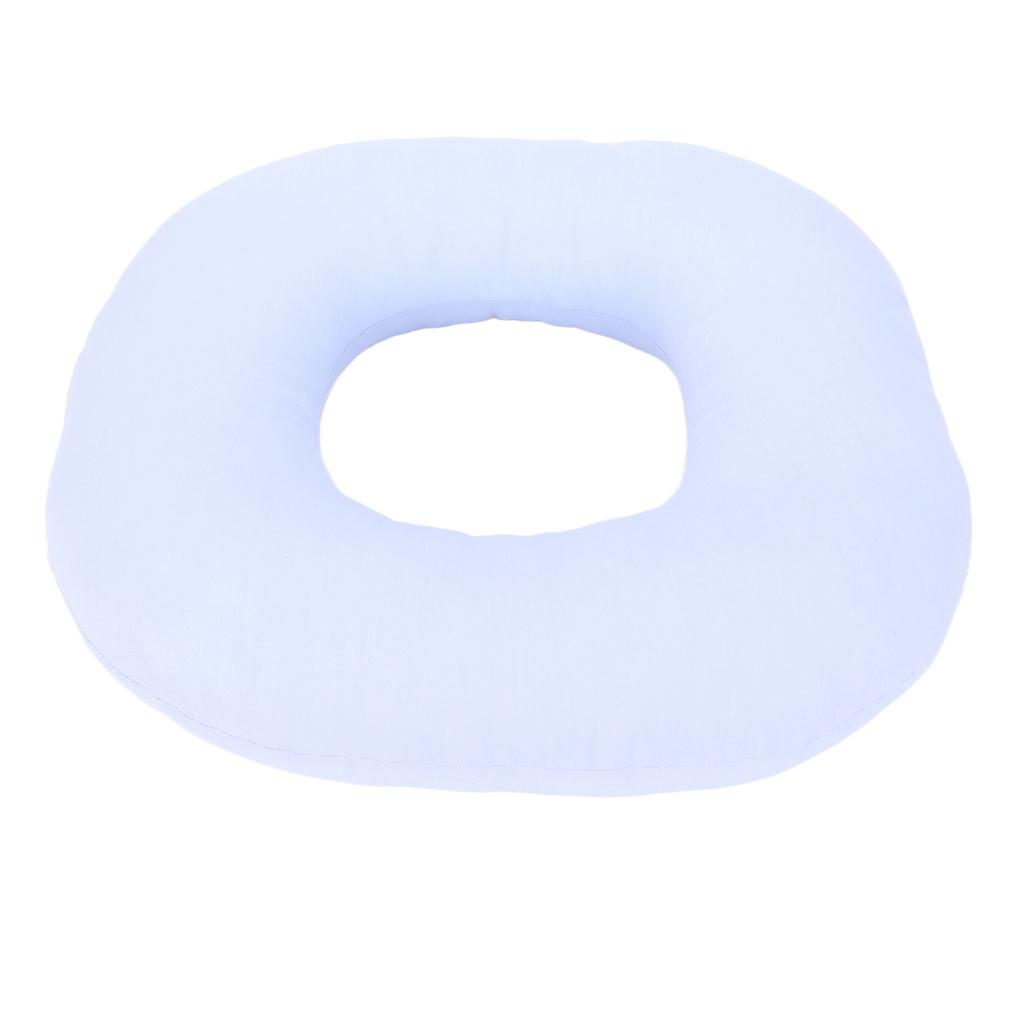 14.2in Bed Sore Cushion Blue Hip Decompression Pressure Relief Butt Sitting Pillow for Patient Blue
