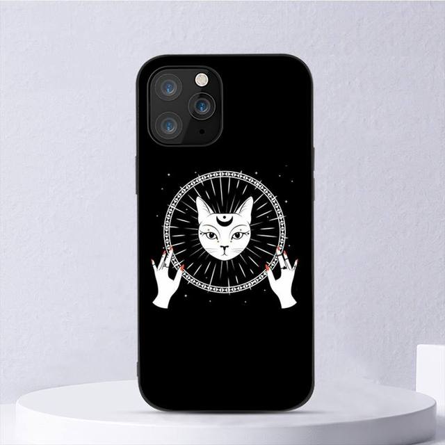 

Чехол для телефона «Ведьма и кошка» для Iphone 11 12 Mini 13 14 Pro Xs Max X 8 7 6s Plus 5 Se Xr Shell iPhone12mini