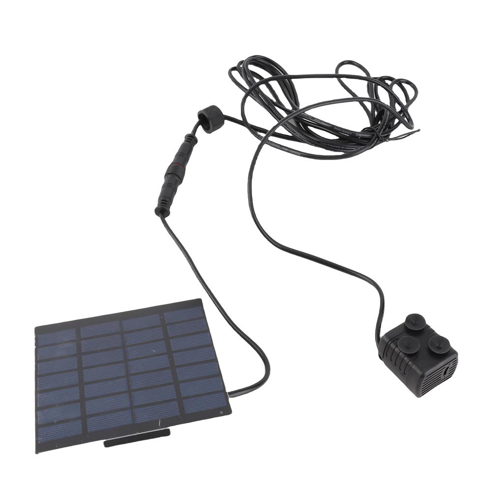 Mini Solar Fountain Pump Water Pump Power Panel Kit Solar Panel Water Pump for Garden Pool