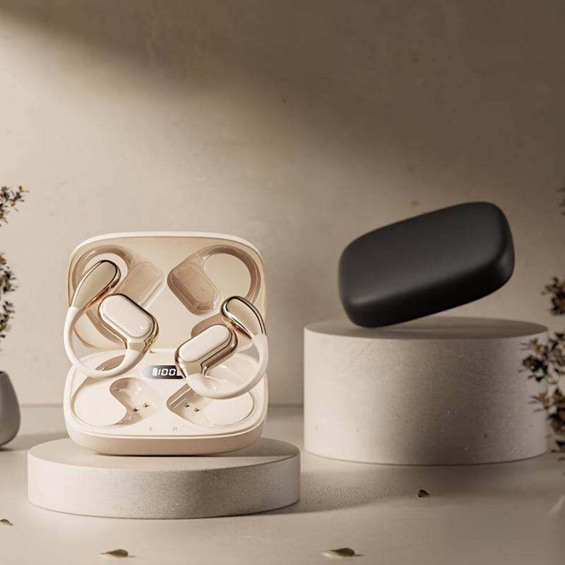 Kablosuz kulak üstü Earpods Müzik Kulak içi olmayan Kulaklık Oyun Çiftler Kulaklıkları Video TWS HIFI Bas 9D Stereo HD Çağrı Kulaklıklar Akıllı Kulaklıklar