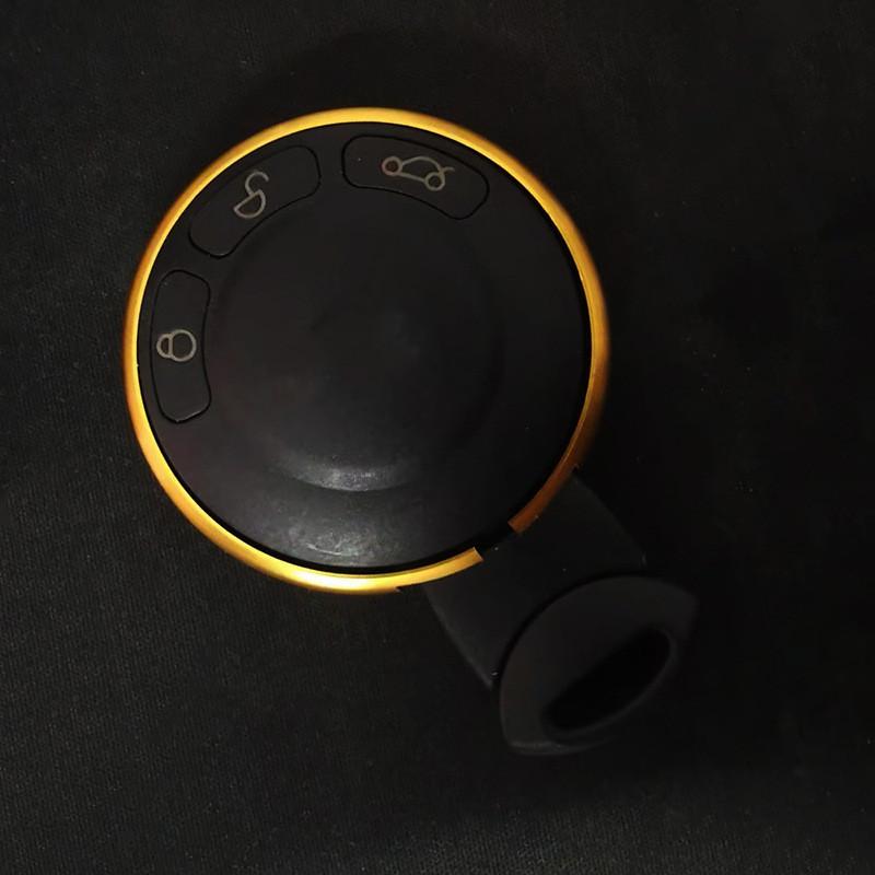 Inel de protecție pentru cheie din aliaj de aluminiu, decorare pentru lanț pentru BMW Mini Cooper Clubman Countryman, accesoriu pentru automobile.