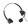 Telephone Headset with Microphone Control Adjustable Call Center Headphone for Business Office Communication