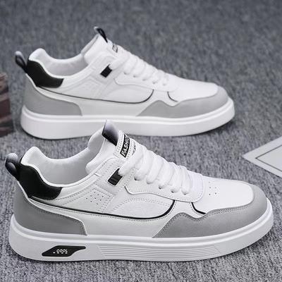 2024Vendita Calda Scarpe da Ginnastica da Uomo Pelle di Alta Qualità Scarpe Casual da Uomo con Lacci Scarpe Vulcanizzate Nuove Comode Piatte Tenis Masculino