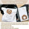 Vacuum Cleaner Bags Compatible with Makita 446L VC2010L VC2021L VC2511 VC2512L VC3011L VC3511L 1025L 8999000211 Dust Extraction