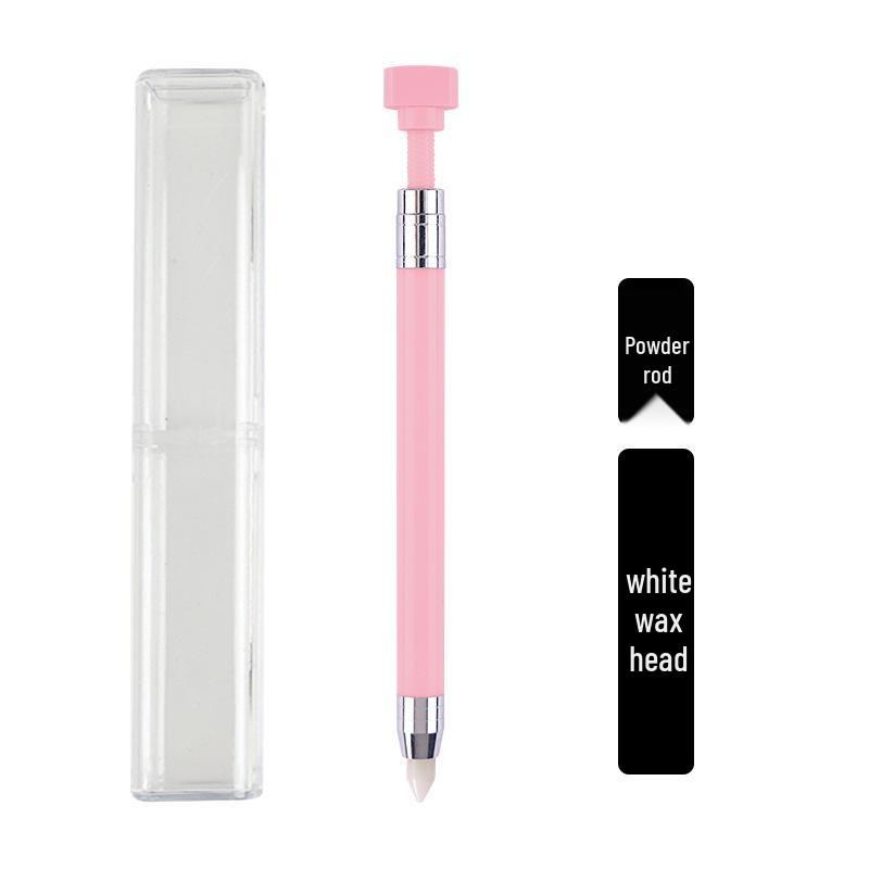 Dual-Head Rhinestone Picker and Dotting Tool Wax Pencil for Nail Art