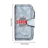 Long Wallet Strong Slogan Forever Purse Card Holder 