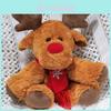 Christmas Reindeer Plush Toy With Soft Short Pile For Holiday Decorations And Gift Giving