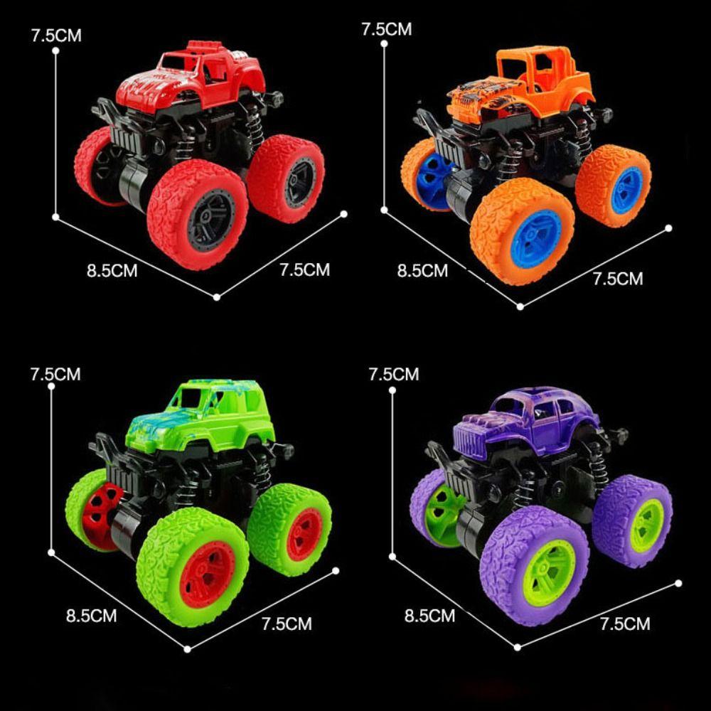 Rotated With 360° Graffiti Off-road Vehicle ABS Material Stunt Off-road Vehicle