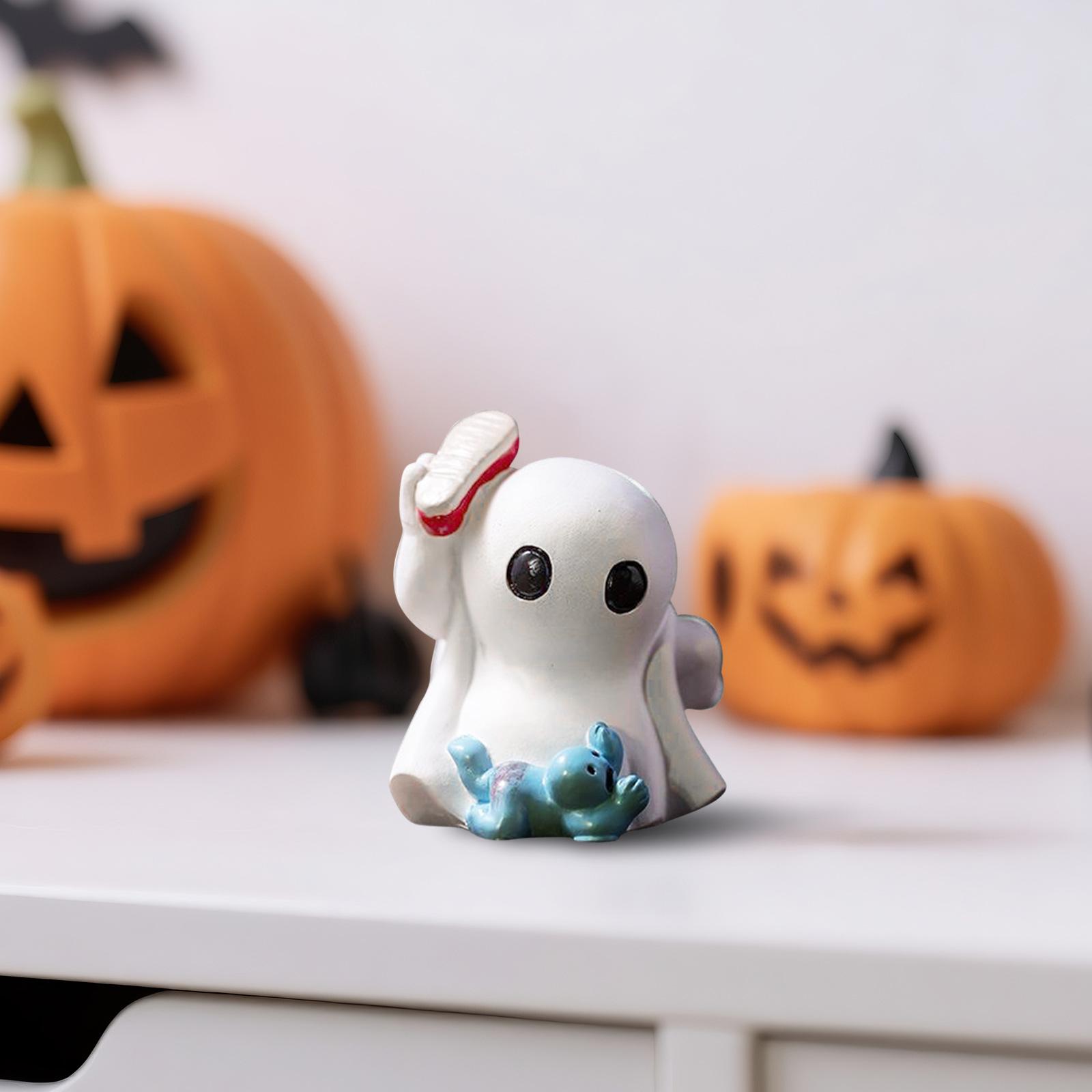 

Cute Desktop Ghostly Ornaments Creative Quirky Decorations Ornaments One Size