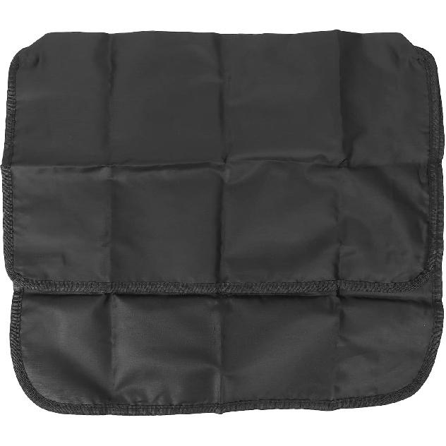 Salon Chair Covers, Hair Salon Chair Back Prevent Dirt Salon Chair Protective Cover Chairback Cover for Hair Salon for Wear BlackBarber Chair Back
