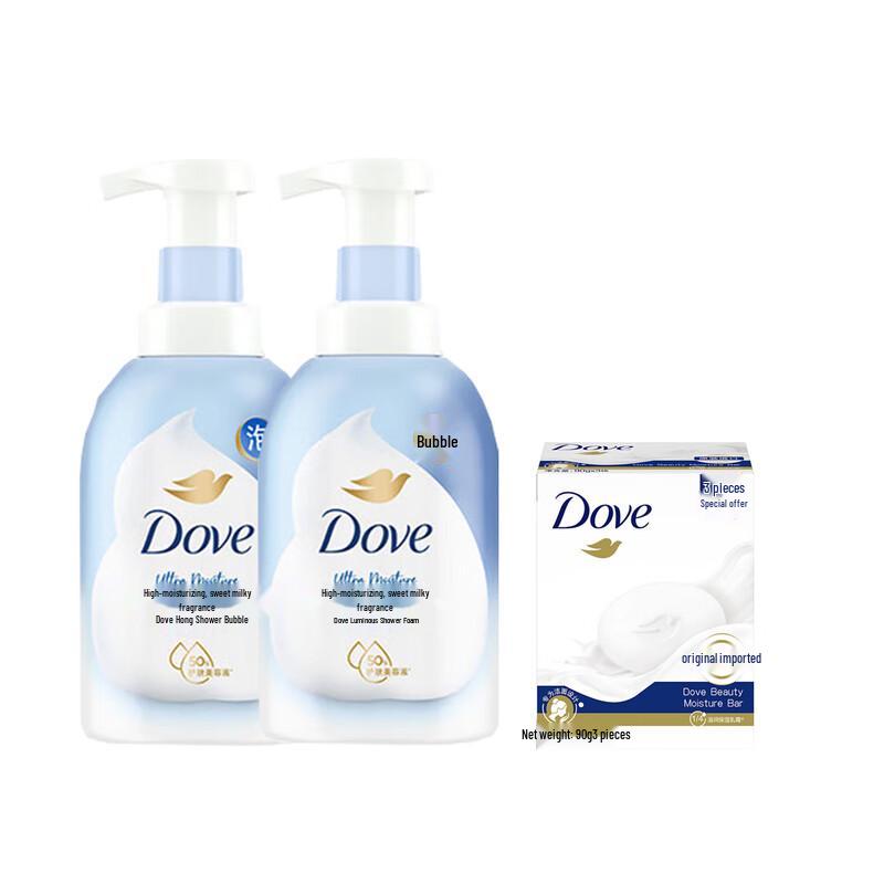 Dove Deeply Nourishing Shower Gel & Cream Bar Set