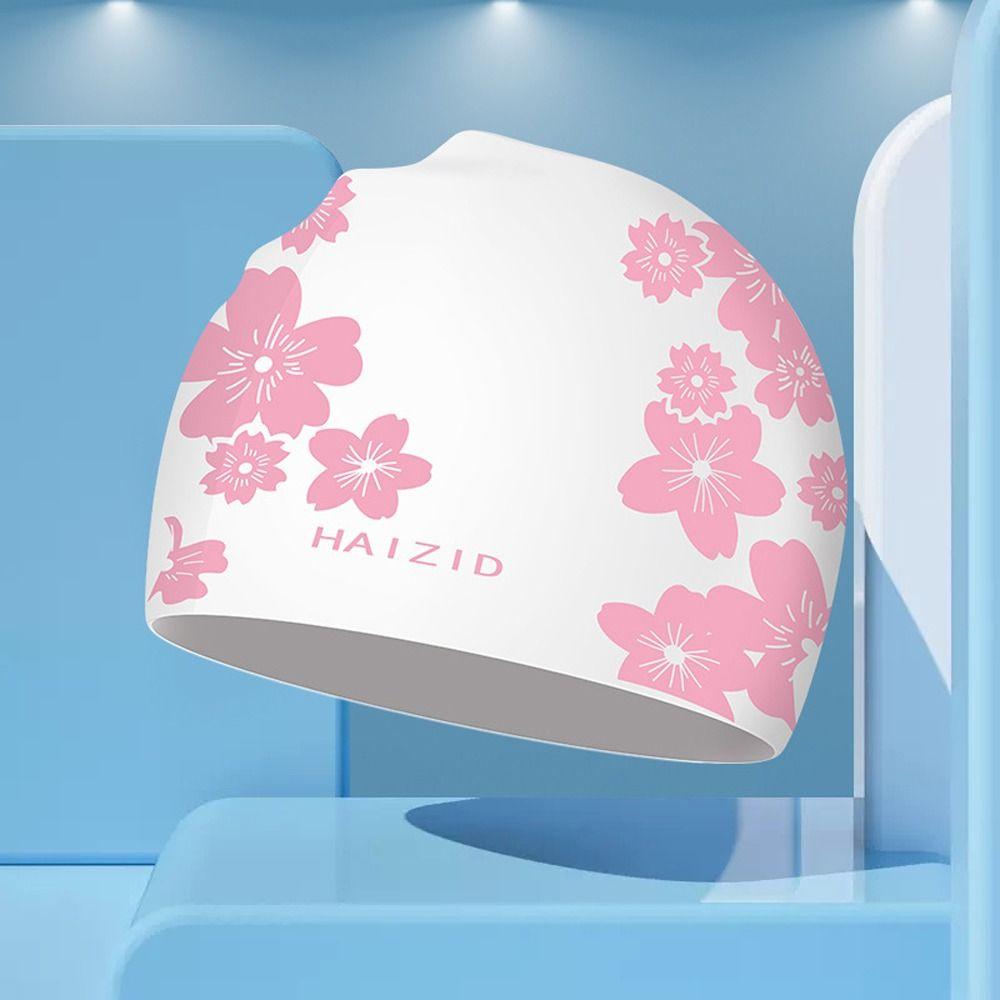 Silicone Diving Cap Waterproof Bathing Cap Photography Props Swimming Cap Swim Pool
