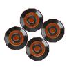 4Pcs Guitar Knobs Volume Tone Control Guitar Knobs Top Hat Knobs 6mm Shaft Hole