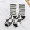 Embroidered Pink Cat Socks College Style Casual Versatile Style Pure Cotton Short Socks