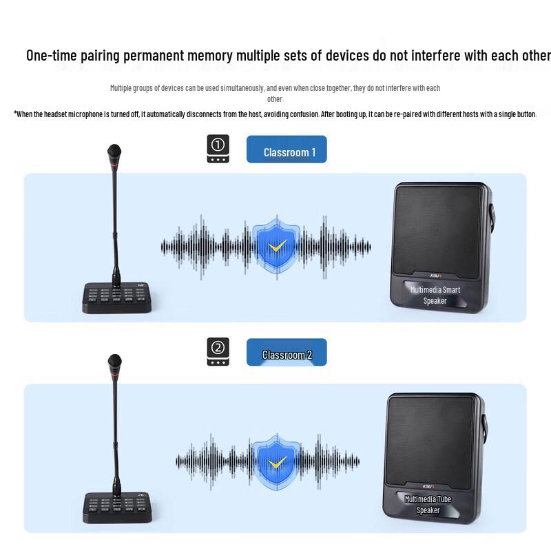 KSUN TFSI Wireless Lapel Microphone Amplifier (CN version)
