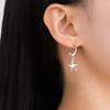 Xiaomi Skyrim Gold Color Stainless Steel Women's Earrings Heart Starfish Sun Pendant Hoop Earrings Fashion Jewelry Gift Wholesale
